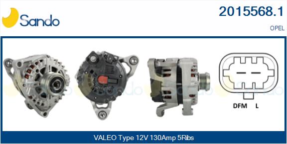 Alternatore SANDO 2015568.1