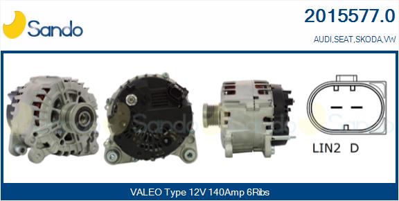 Alternatore SANDO 2015577.0