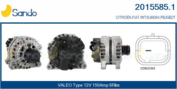 Alternatore SANDO 2015585.1