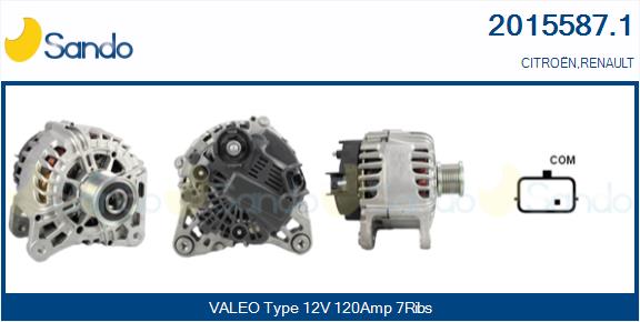 Alternatore SANDO 2015587.1