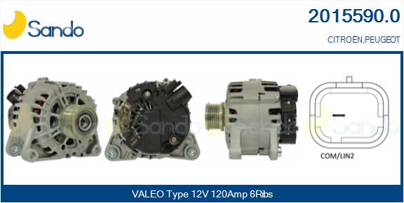 Alternatore SANDO 2015590.0