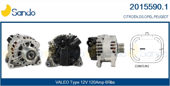  ALTERNATORE (ORIGINALE) PEUGEOT
