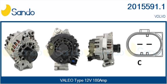 Alternatore SANDO 2015591.1