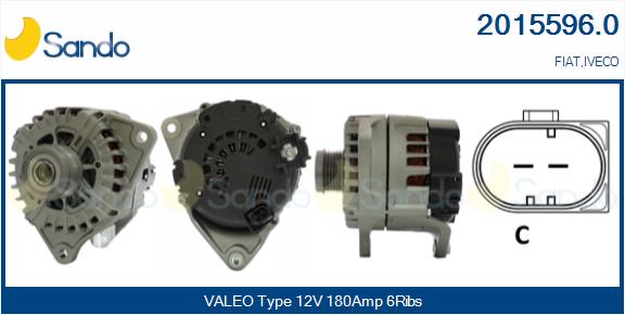 Alternatore SANDO 2015596.0