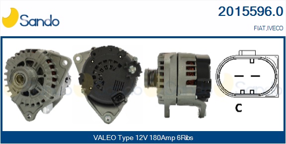  ALTERNATORE (ADATTABILE) FIAT DUCATO 3.0 D MJT 11-