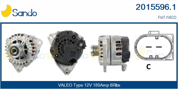  ALTERNATORE (ORIGINALE) FIAT.IVECO