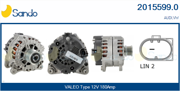 Alternatore SANDO 2015599.0