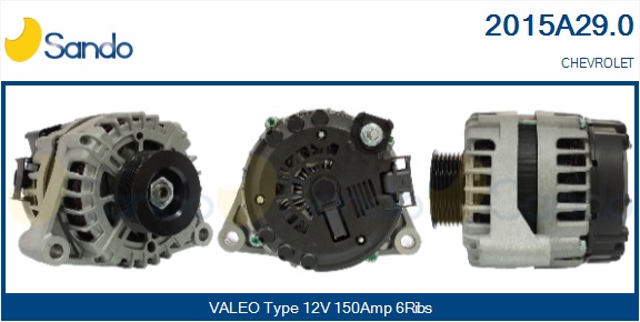 Alternatore SANDO 2015A29.0