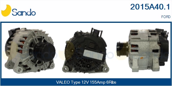 ALTERNATORE (ORIGINALE) FORD FIESTA VII 1.5 TDCI 17-