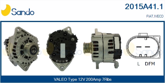  ALTERNATORE (ORIGINALE) FIAT DUCATO 110 2.3 D MJT 14-