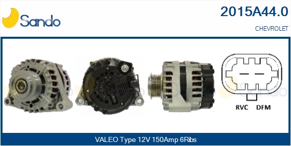 Alternatore SANDO 2015A44.0