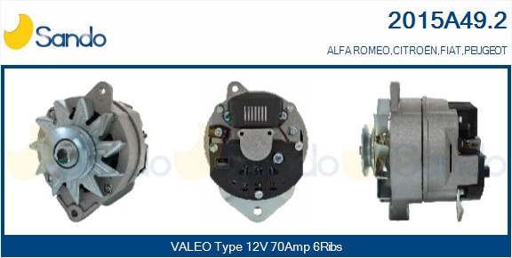Alternatore SANDO 2015A49.2