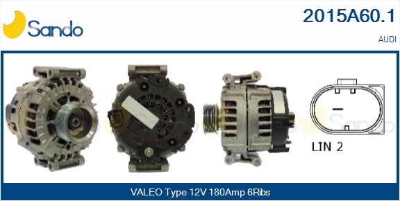 Alternatore SANDO 2015A60.1