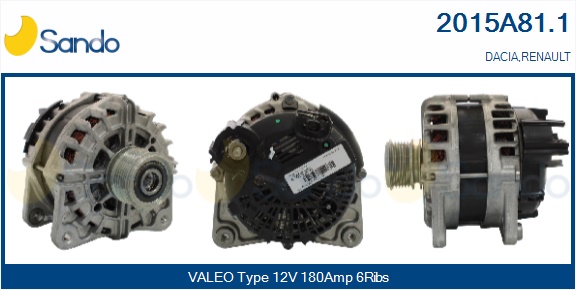  ALTERNATORE (ORIGINALE)DACIA
