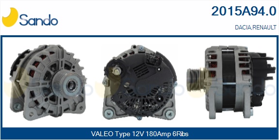 Alternatore SANDO 2015A94.0
