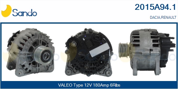 Alternatore SANDO 2015A94.1