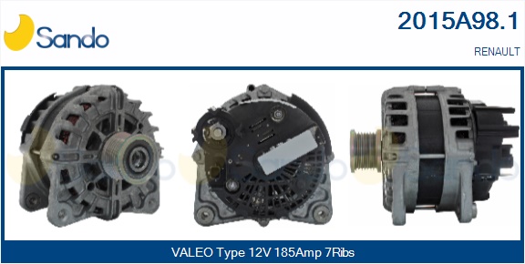 Alternatore SANDO 2015A98.1