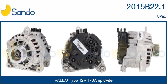Alternatore SANDO 2015B22.1