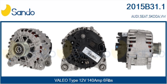 Alternatore SANDO 2015B31.1