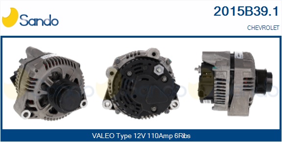Alternatore SANDO 2015B39.1