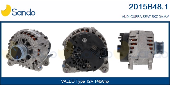 Alternatore SANDO 2015B48.1