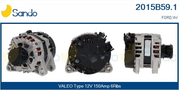 Alternatore SANDO 2015B59.1