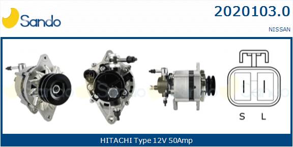  ALTERNATORE (ADATTABILE) NISSAN TERRANO 2.7TD -02