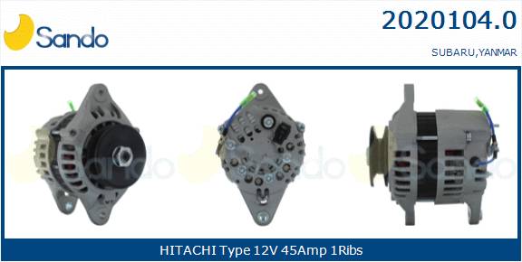  ALTERNATORE (ADATTABILE) SUBARU LIBERO -00