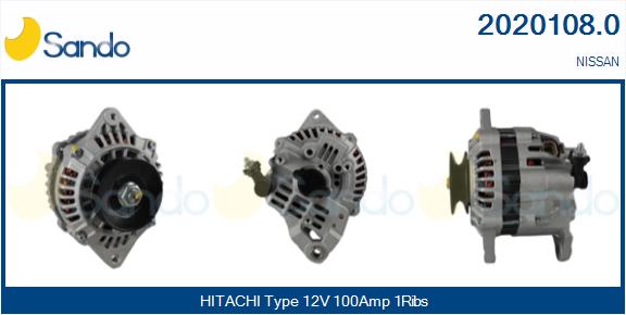  ALTERNATORE (ADATTABILE) NISSAN ALMERA 2.2DCI 03-