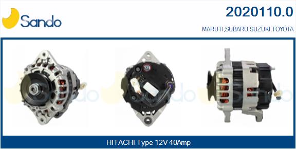 Alternatore SANDO 2020110.0