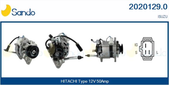 Alternatore SANDO 2020129.0
