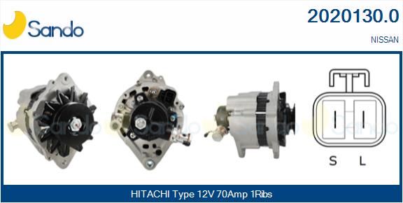 Alternatore SANDO 2020130.0