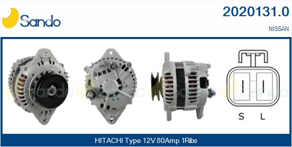 Alternatore SANDO 2020131.0