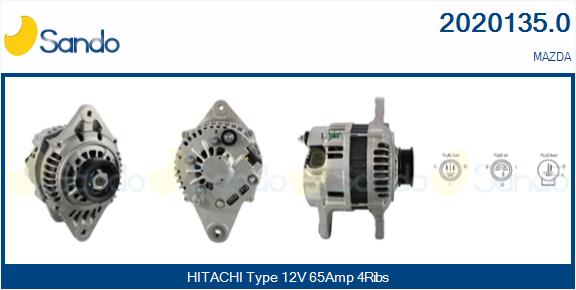 Alternatore SANDO 2020135.0