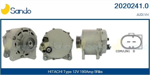 Alternatore SANDO 2020241.0