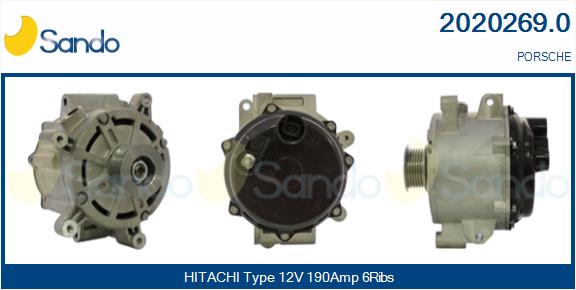 Alternatore SANDO 2020269.0