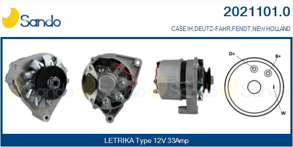 SANDO ALT.RE(ADATTABILE) FIAT 127