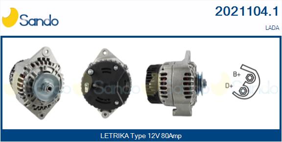 Alternatore SANDO 2021104.1