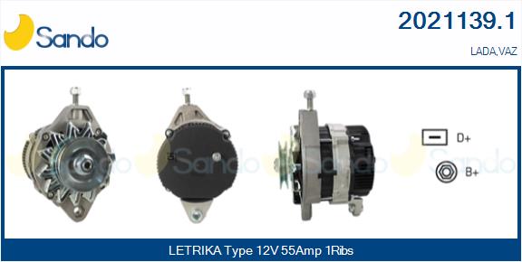 Alternatore SANDO 2021139.1