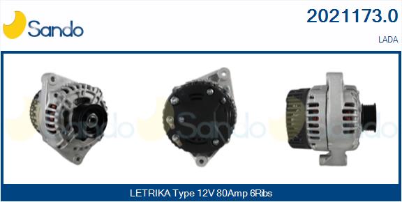 Alternatore SANDO 2021173.0