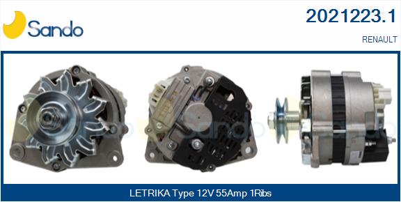 Alternatore SANDO 2021223.1