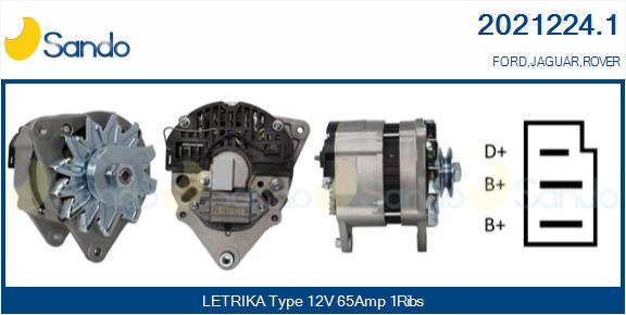 Alternatore SANDO 2021224.1