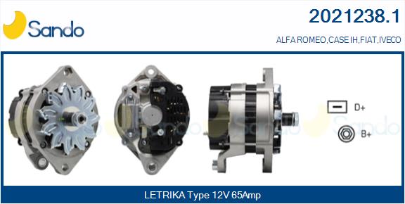 Alternatore SANDO 2021238.1