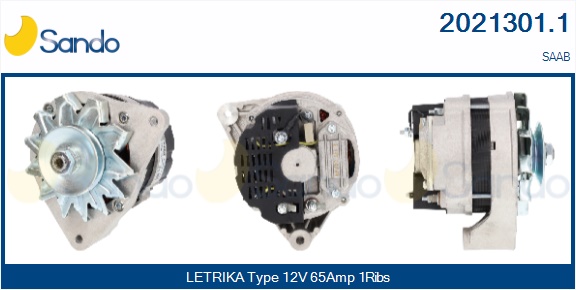 Alternatore SANDO 2021301.1