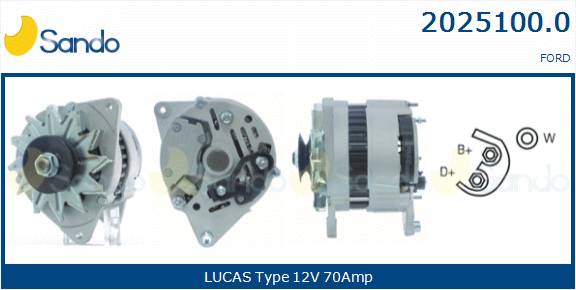  ALTERNATORE (ADATTABILE) FORD FIESTA -90