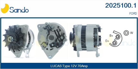  ALTERNATORE (ORIGINALE) FORD COURIER 1.8 D -96