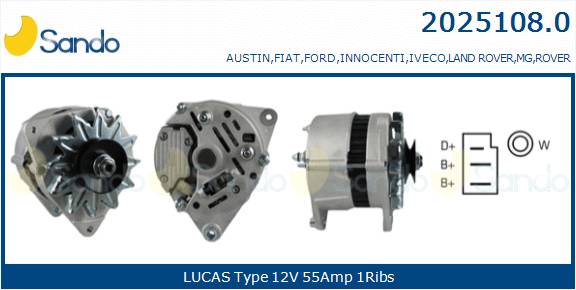  ALTERNATORE (ADATTABILE) FORD ESCORT -95