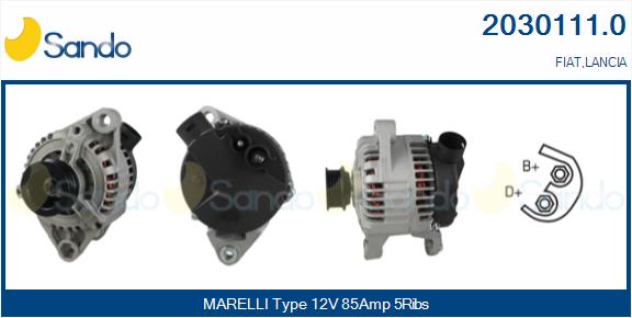Alternatore SANDO 2030111.0