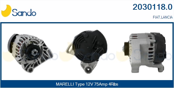  ALTERNATORE (ADATTABILE) FIAT PUNTO 1.2 -99