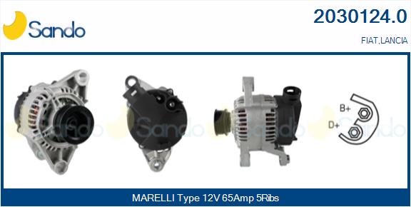 Alternatore SANDO 2030124.0
